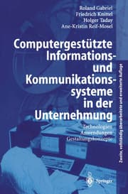 Cover von Computergestützte Informations- und Kommunikationssysteme in der Unternehmung