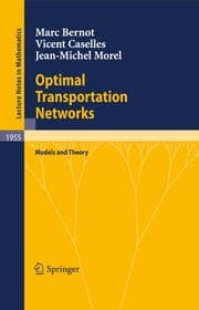 Cover von Optimal transportation networks