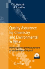 Cover von Quality Assurance for Chemistry and Environmental Science