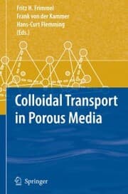 Cover von Colloidal Transport in Porous Media