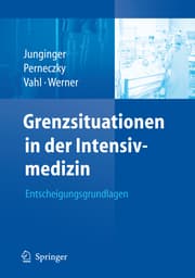 Cover von Grenzsituationen in der Intensivmedizin