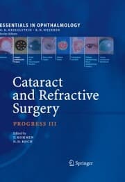 Cover von Cataract and Refractive Surgery