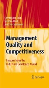 Cover von Management Quality and Competitiveness