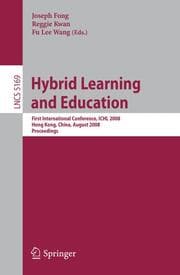 Cover von Hybrid Learning and Education