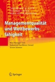 Cover von Managementqualität und Wettbewerbsfähigkeit