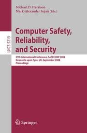 Cover von Computer Safety, Reliability, and Security