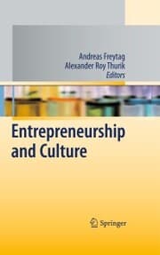 Cover von Entrepreneurship and Culture