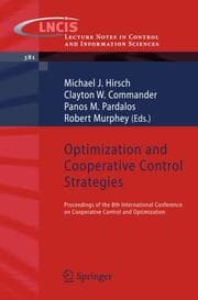 Cover von Optimization and Cooperative Control Strategies
