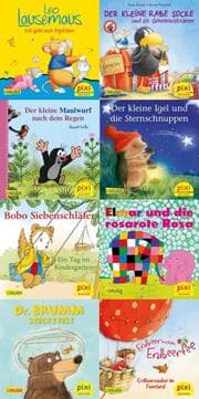 Cover von Die beliebtesten Bilderbuch-Helden bei Pixi