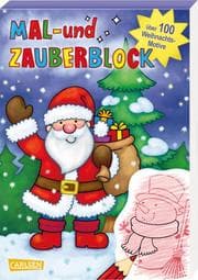 Cover von Mal- und Zauberblock: Weihnachten