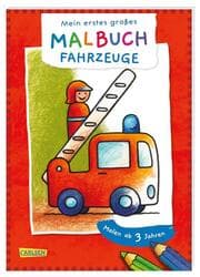 Cover von Malbuch Fahrzeuge: Malen ab 3 Jahren