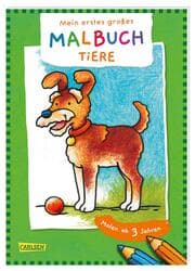 Cover von Mein erstes großes Malbuch: Tiere