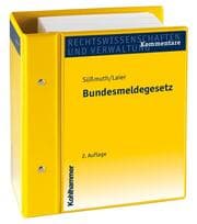 Cover von Bundesmeldegesetz