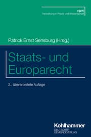 Cover von Staats- und Europarecht