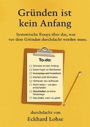 Cover von Gründen ist kein Anfang