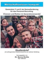 Cover von Generation Y und Z als Herausforderung für das Personal-Recruiting. Chancen und Risiken im Generationenwandel