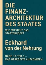 Cover von Die Finanzarchitektur des Staates