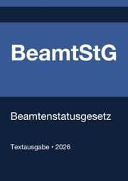 Cover von BeamtStG - Beamtenstatusgesetz (Deutschland) 2026
