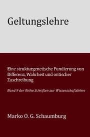 Cover von Geltungslehre