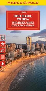 Cover von MARCO POLO Reisekarte Costa Blanca 1:200.000