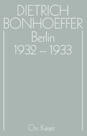 Cover von Berlin 1932-1933