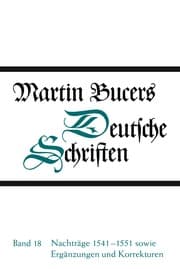 Cover von Nachträge 1541-1551 sowie Ergänzungen und Korrekturen