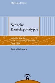 Cover von Syrische Danielapokalypse