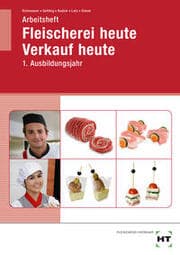 Cover von Arbeitsheft Fleischerei heute Verkauf heute