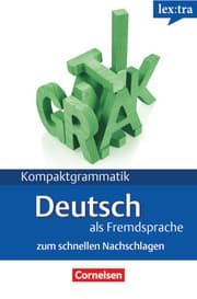 Cover von Lextra - Deutsch als Fremdsprache - Kompaktgrammatik