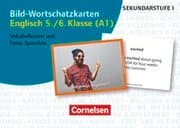 Cover von Bild-Wortschatzkarten Englisch 5./6. Klasse (A1)