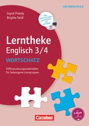 Cover von Lerntheke Grundschule Englisch - Wortschatz 3/4