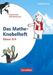 Cover von Das Mathe-Knobelheft - Klasse 3/4