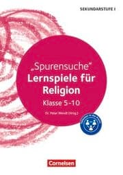 Cover von Spurensuche - Lernspiele für Religion Klasse 5-10
