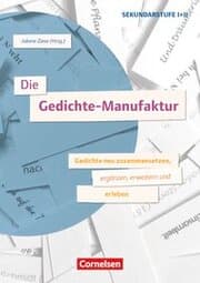 Cover von Die Gedichte-Manufaktur - Gedichte neu zusammensetzen, ergänzen, erweitern und erleben