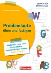 Cover von Problemlaute üben und festigen - Klasse 2-4