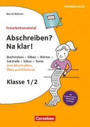 Cover von Abschreiben? Na klar! - Deutsch - Klasse 1/2
