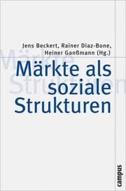 Cover von Märkte als soziale Strukturen