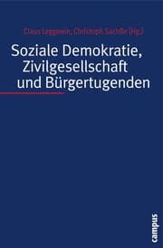 Cover von Soziale Demokratie, Zivilgesellschaft und Bürgertugenden