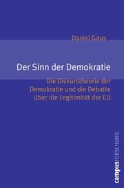 Cover von Der Sinn von Demokratie