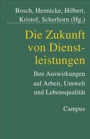 Cover von Die Zukunft von Dienstleistungen