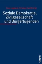 Cover von Soziale Demokratie, Zivilgesellschaft und Bürgertugenden