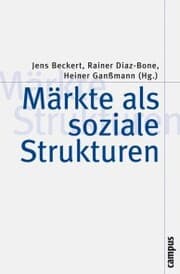 Cover von Märkte als soziale Strukturen