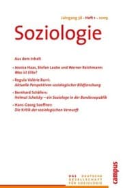 Cover von Soziologie 1.2009
