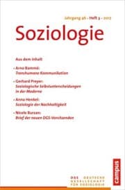 Cover von Soziologie 3.2017