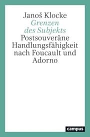 Cover von Grenzen des Subjekts