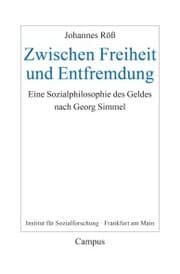 Cover von Zwischen Freiheit und Entfremdung