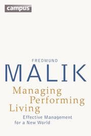 Cover von Managing Performing Living