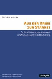 Cover von Aus der Krise zur Stärke?