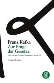 Cover von Zur Frage der Gesetze