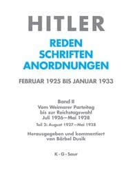 Cover von August 1927 - Mai 1928